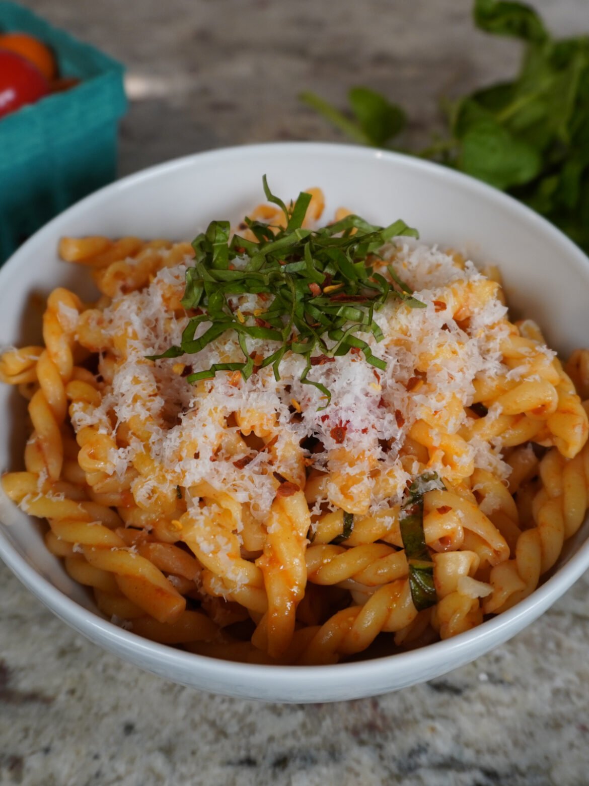 Fresh Tomato Pasta Featured